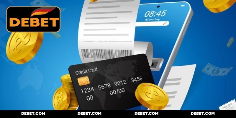 Quy trình rút tiền DEBET với hai phương thức chính