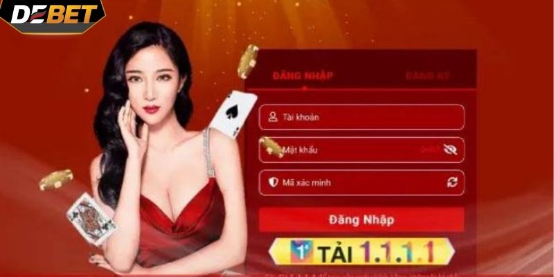 Quá trình đăng nhập không mất nhiều thời gian của cược thủ