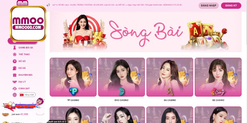 Khám phá sân chơi casino MMOO đẳng cấp hàng đầu